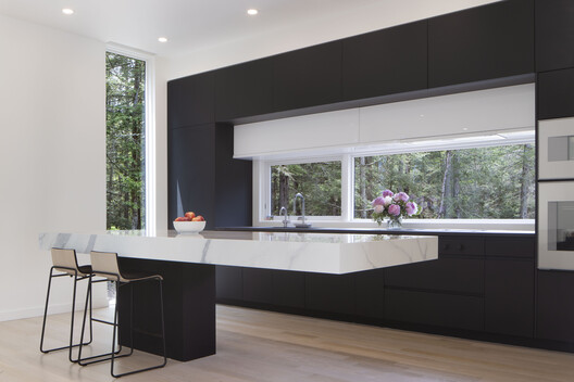 ClusterOne Residence / Studio MM Architect - Interior Photography, Kitchen, Wood, Countertop, Lighting, Glass