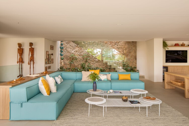 Casa Renda / André Luque - Fotografia de Interiores, Sala de Estar, Sofá, Mesa, Cadeira