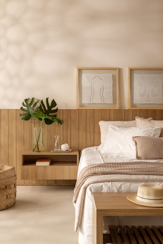 Casa Renda / André Luque - Fotografia de Interiores, Dormitório, Madeira, Cama