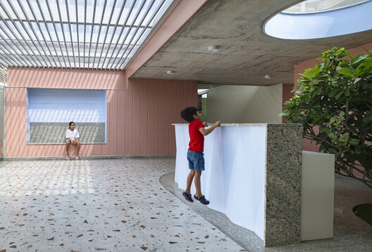 Avinya Inaugural Campus / Spacefiction studio - Interior Photography, Concrete