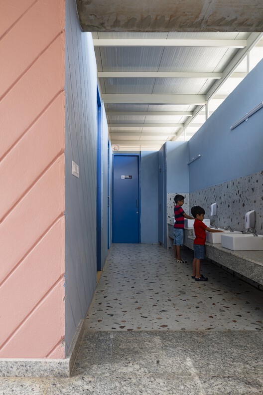 Avinya Inaugural Campus / Spacefiction studio - Interior Photography, Concrete