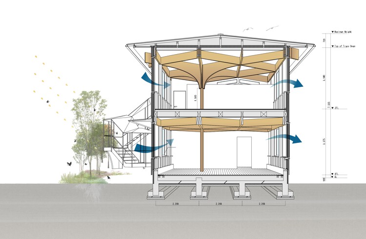 Breeze/Furumori Koichi Architectural Design Studio + Oficina entre Daiki Kuwahara - Imagen 23 de 23