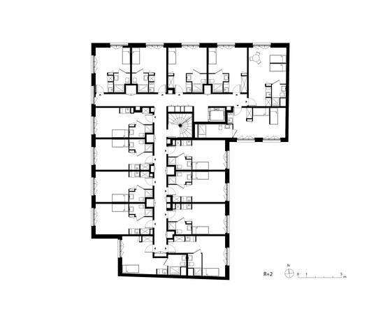 Un Toit - Parisian Residence / Atelier du Pont - Image 16 of 20