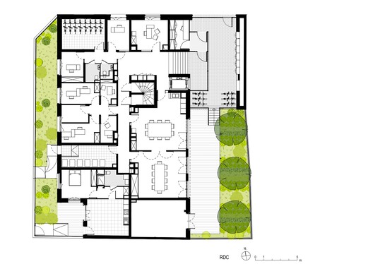 Un Toit - Parisian Residence / Atelier du Pont - Image 15 of 20