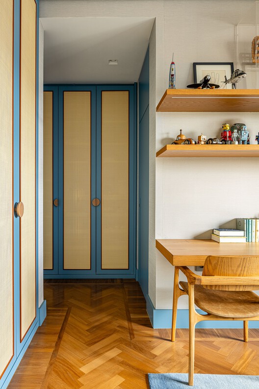 AEG/Studio Apartment MEMM - óptica interior, madera, iluminación, puertas