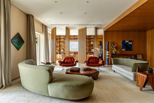 Apartamento AEG / Studio MEMM - Fotografía interior, Sala de estar, Madera, Sillones, Sillas