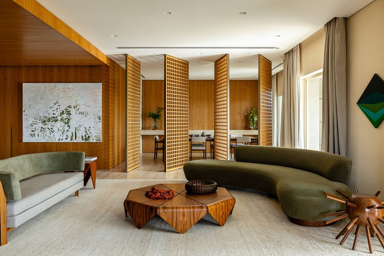 Apartamento AEG / Studio MEMM - Fotos interiores, habitaciones de madera, sillas