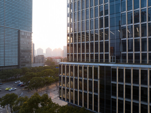 陆家嘴世纪大道越凌大厦 / 上海天华建筑设计 陆家嘴世纪大道越凌大厦 / 上海天华建筑设计 - 建筑图, 表皮, 玻璃