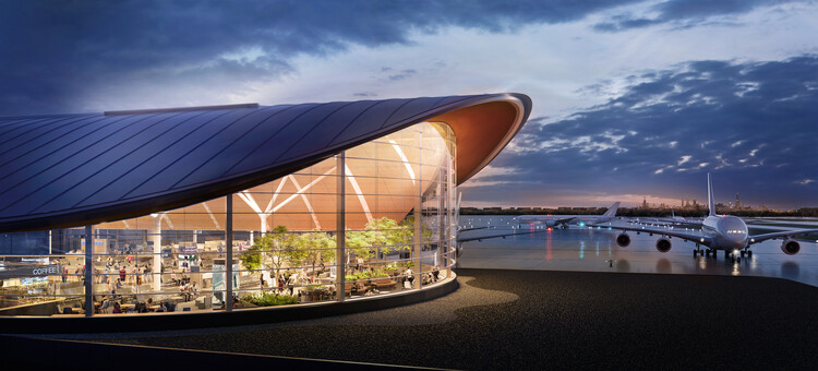 SOM inicia la construcción de la Terminal D del Aeropuerto Internacional O’Hare de Chicago - Imagen 8 de 9