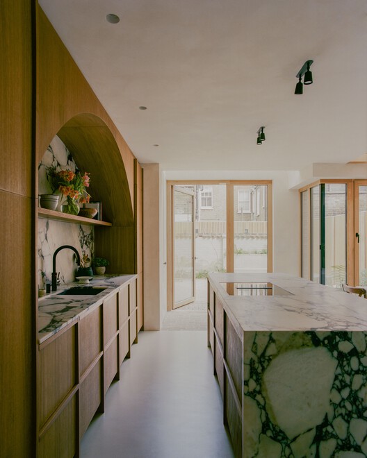 Sobremesa House / Studio McW - Interior Photography, Kitchen, Wood, Countertop