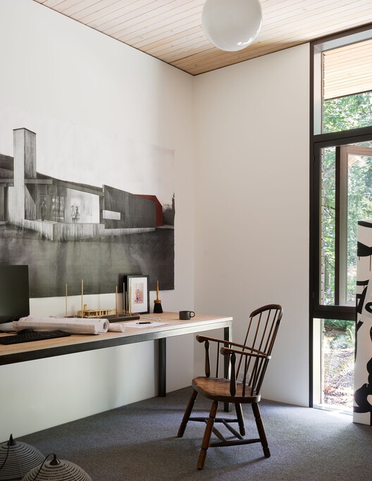The Rambler Residence / GO'C - Interior Photography, Kitchen, Wood, Table, Chair, Lighting