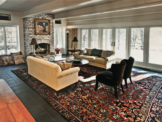 Lake Lydiard Home / Wittman Estes - Interior Photography, Living Room, Sofa, Wood, Lighting