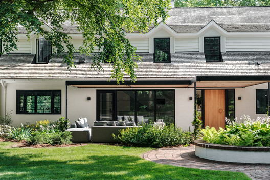 Lake Lydiard Home / Wittman Estes - Exterior Photography, Door, Garden, Patio, Courtyard