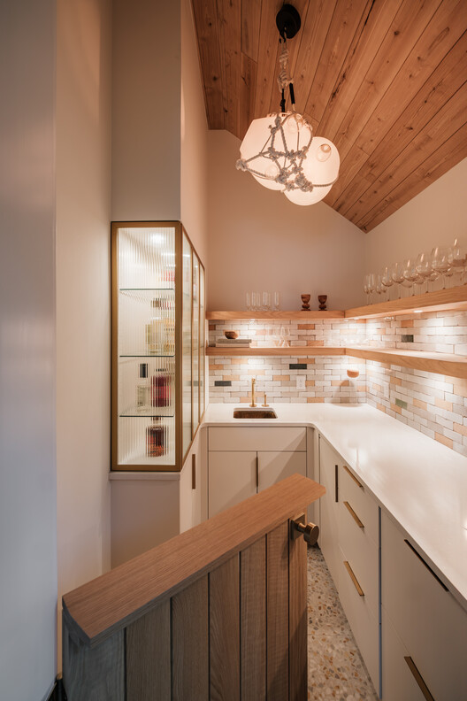 Lake Lydiard Home / Wittman Estes - Interior Photography, Kitchen, Wood, Lighting, Countertop