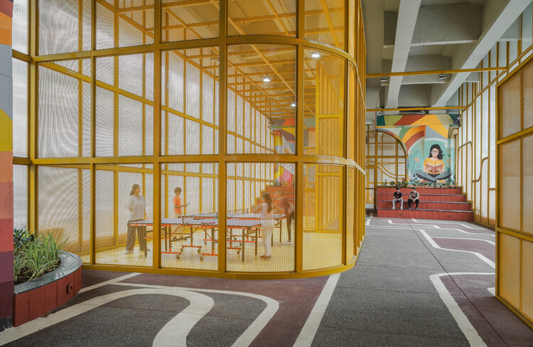 Renovación de Ananga Architects en Space/Amena - Fotografía interior