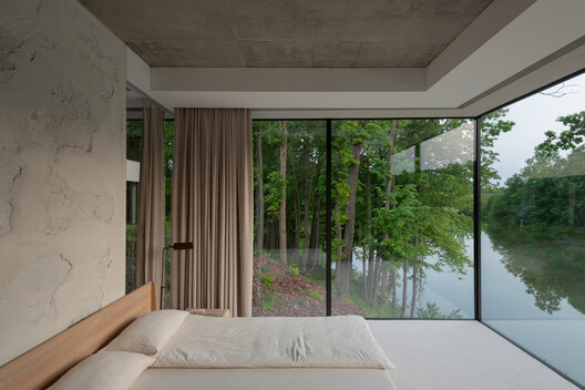 House in Kaunas / Architectural Bureau G.Natkevicius & Partners - Interior Photography, Bedroom, Forest