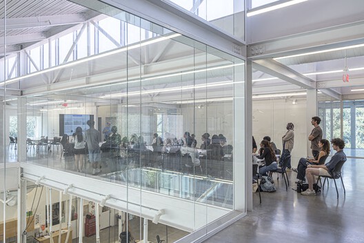 William T. Cannady Hall / Karamuk Kuo + Kendall/Heaton Associates - Interior Photography, Stairs, Glass