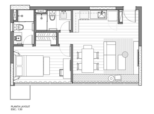 Apartamento Berrini / Estúdio Nimo - Imagem 14 de 15