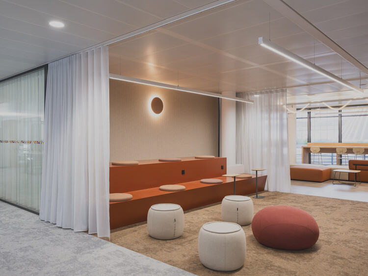 Campus Lidl Francia / Antelier M3 Architectes - Fotografía interior, sala de estar, sillas