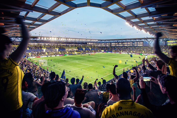 AFL Architects’ All-Electric Stadium in Oxford Receives Planning Approval - Image 5 of 6