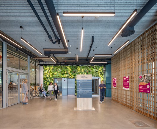 The Cradle Office Building / HPP Architects - Interior Photography, Glass
