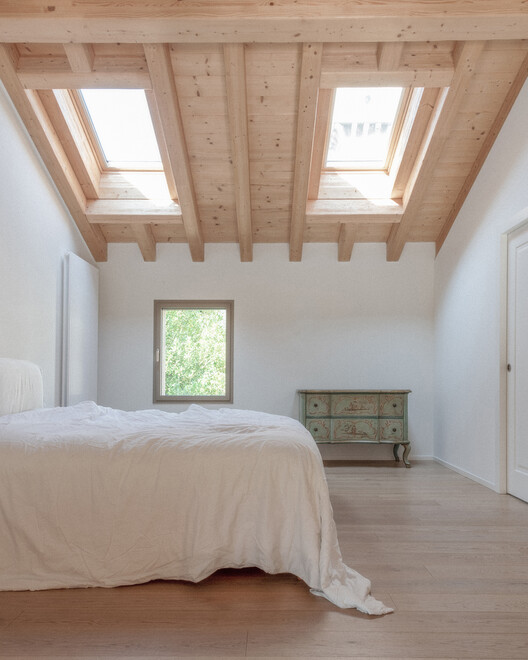 Casolare Biordo Vecchio / Studio Bressan - Interior Photography, Bedroom, Wood, Lighting, Bed