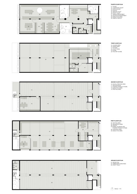 Urban Gauze Textile House and Office / DOT - Image 16 of 20