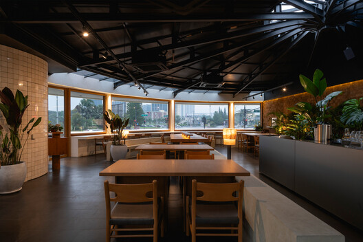 Hygge Cafe / Dhanie & Sal - Interior Photography, Lighting, Glass, Chair