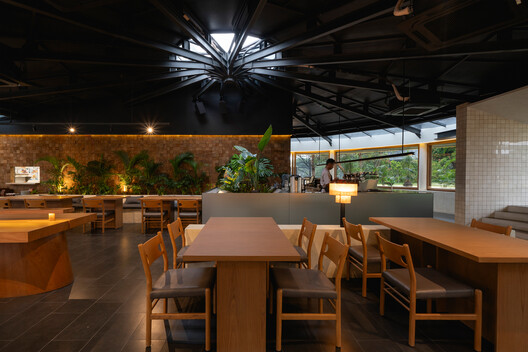 Hygge Cafe / Dhanie & Sal - Interior Photography, Dining room, Wood, Lighting, Chair