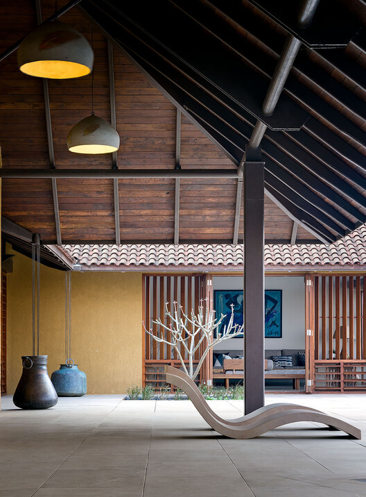 House at Panshet / Opolis - Interior Photography, Beam