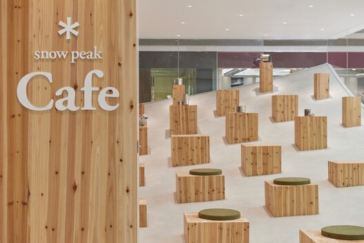 Snow Peak MATRO Department Store / KiKi ARCHi - Interior Photography, Wood, Chair