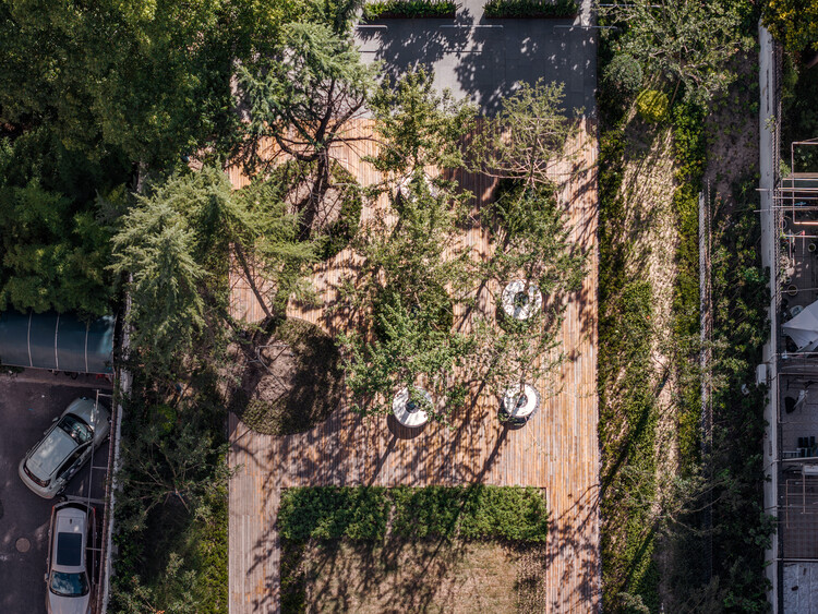 一块甲板的空间正义：甲板花园 / VIA维亚景观 - 建筑图, 鸟瞰图, 花园