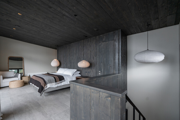 Puertecillo / Reba Studio House - Fotografía interior, madera, dormitorio, iluminación, cama