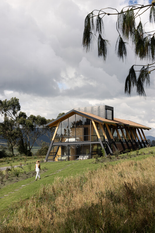 La Miradora House / Taller General - Exterior Photography, Wood, Beam