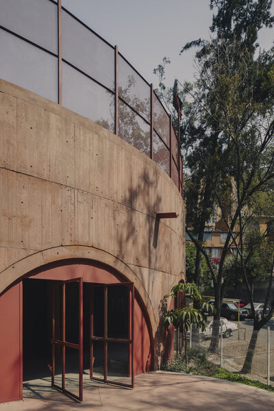 UH Infonavit Santa Fe Community Park / AMASA Estudio - Exterior Photography, Concrete