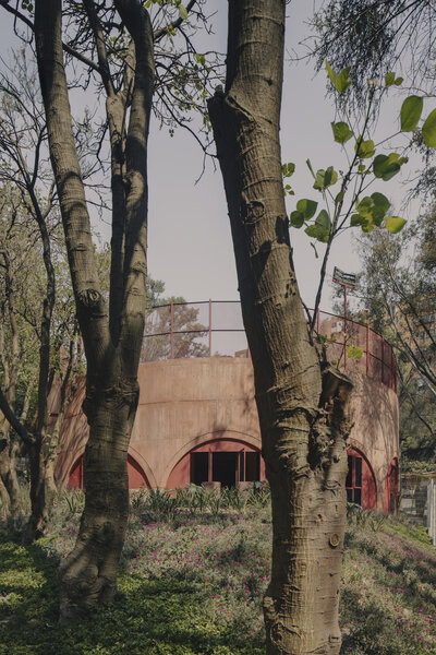 UH Infonavit Santa Fe Community Park / AMASA Estudio - Exterior Photography, Wood, Arch