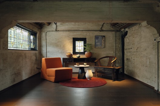 Renovation of Foshan Guanyao Culture and Art Center / Greyspace Architects - Interior Photography, Living Room, Wood, Lighting, Chair, Table