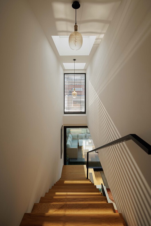 PI House / ArquitectosRT - Interior Photography, Wood, Stairs, Lighting, Glass, Handrail