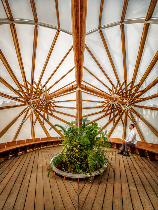 All Together Under the Umbrella / Cheng Tsung FENG Design Studio - Interior Photography, Wood