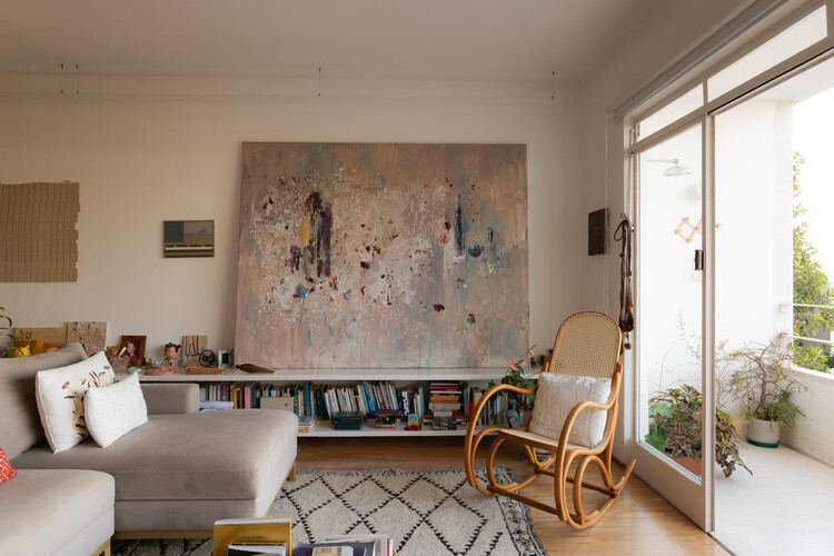 Apartamento Alfonso Bovero / Guido Otero Arquitetura - Fotografia de Interiores, Madeira, Sofá, Iluminação