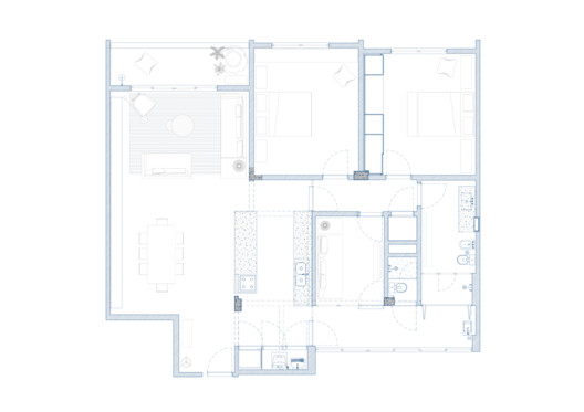 Apartamento Alfonso Bovero / Guido Otero Arquitetura - Imagem 19 de 21
