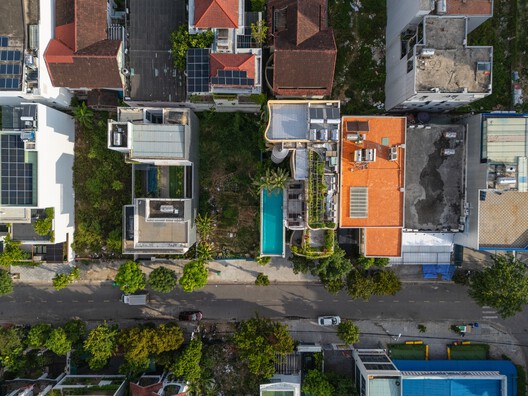 Saha Casa Boutique / Ho Khue Architects - Exterior Photography, Aerial View Photography