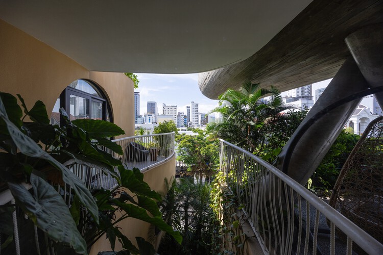 Saha Casa Boutique / Ho Khue Architects - Fotos cubiertas, Balcón
