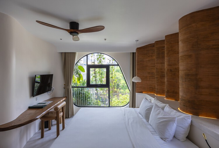 Saha Casa Boutique / Ho Khue Architects - óptica interior, dormitorios, madera