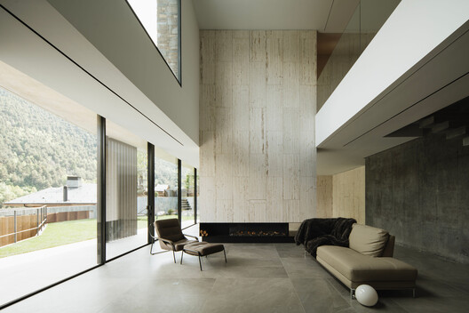 Villa W / Architecture MR - Fotografía interior, Sala de estar, Madera, Concreto