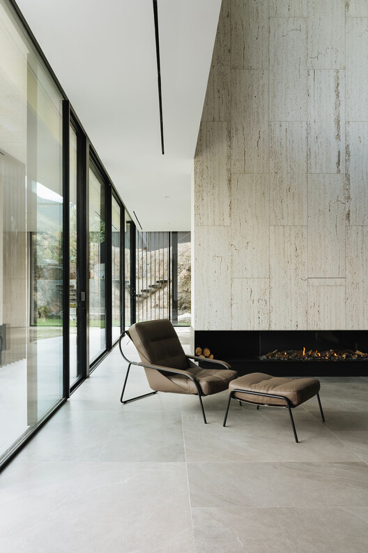 Villa W / Architecture MR - Fotografía interior, Sala de estar, Concreto