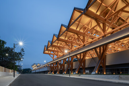 Shenzhen Guangming International Equestrian Center / Tanghua Architects - Exterior Photography, Beam