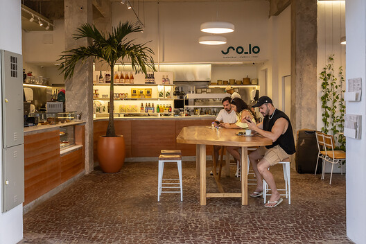 Café So_lo _ Copacabana / Estúdio Chão - Interior Photography, Kitchen, Countertop, Chair