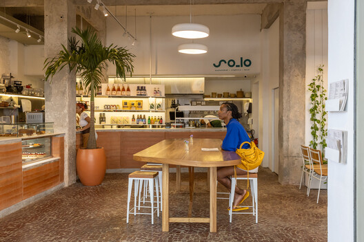 Café So_lo _ Copacabana / Estúdio Chão - Interior Photography, Kitchen, Chair, Countertop