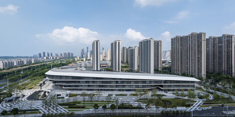 吴江太湖新城松陵大道站综合枢纽 / Nikken Sekkei - 建筑图, 城市